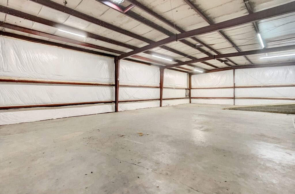 Why choose commercial office space for rent in Mountain Brook, AL by Right Space employee showing workspace options to a client. Commercial Office Space Near Me.