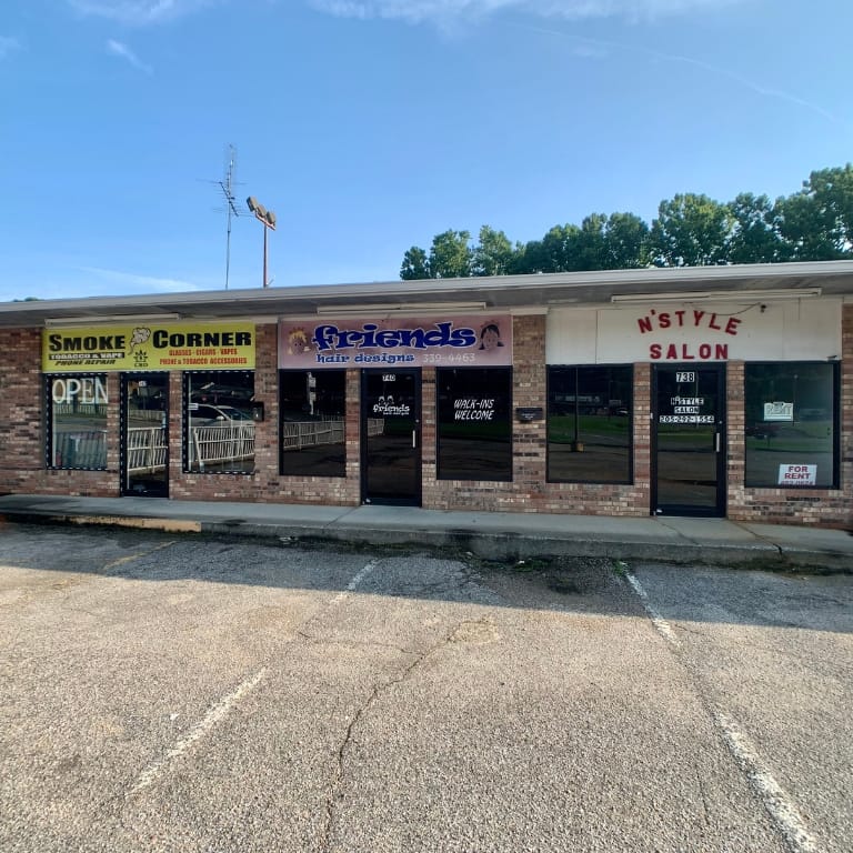 Vestavia Plaza before being turned.